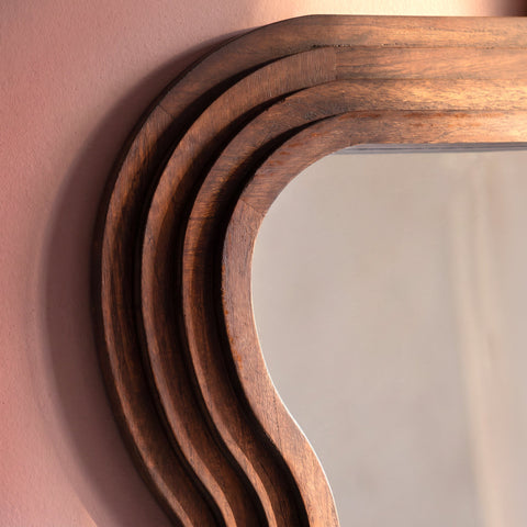 Camden Curved Leaner Mirror - COPPERFIELD MIRRORS