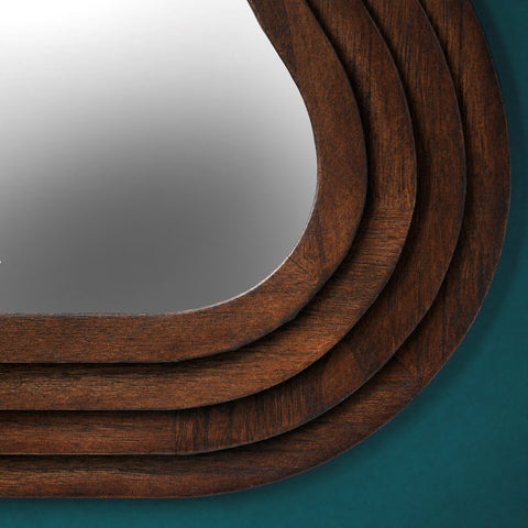 Camden Curved Rectangle Wall Mirror - COPPERFIELD MIRRORS